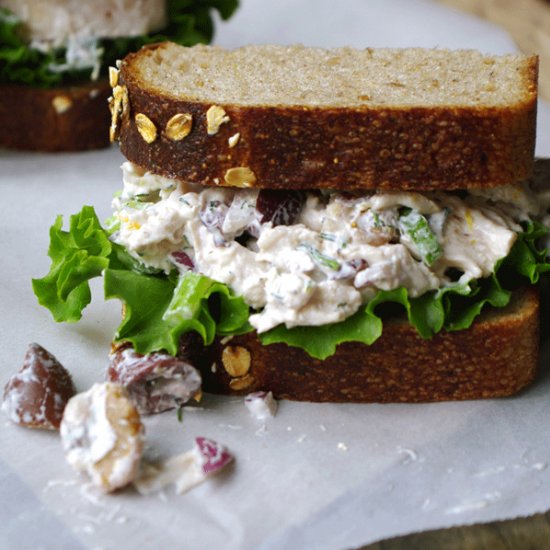 Mayo-Free Chicken Salad