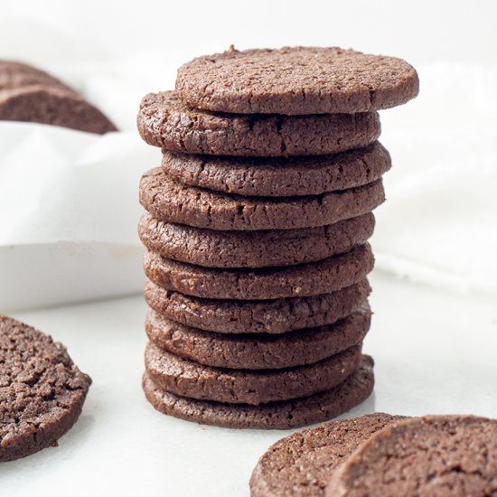 Homemade Chocolate Wafers