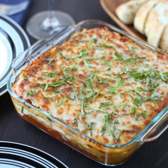 Vegetarian Spaghetti Squash Lasagna