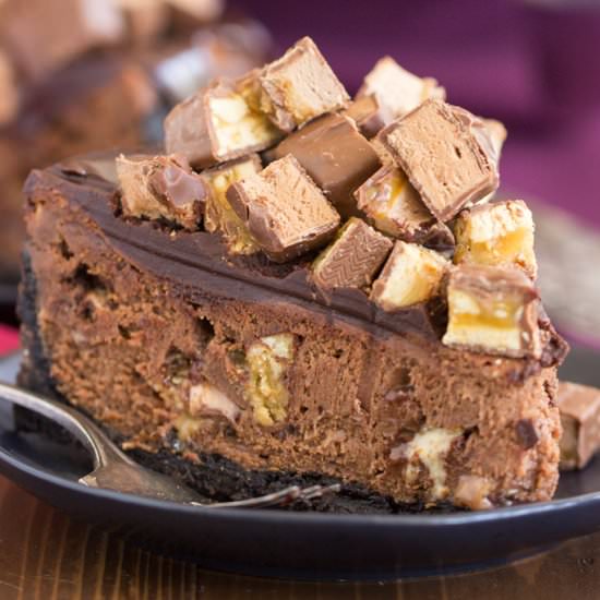 Candy Bar Cheesecake