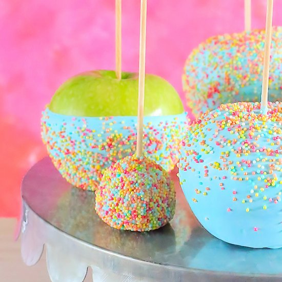 Mini Chocolate Caramel Apples