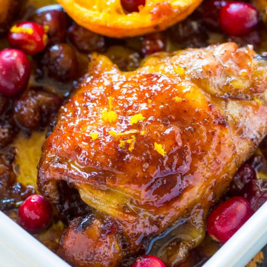 Cranberry Orange Chicken