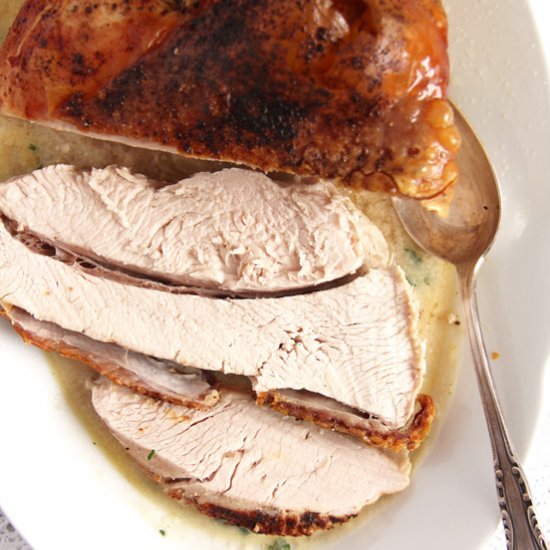 Tender Oven-Roasted Turkey Breast