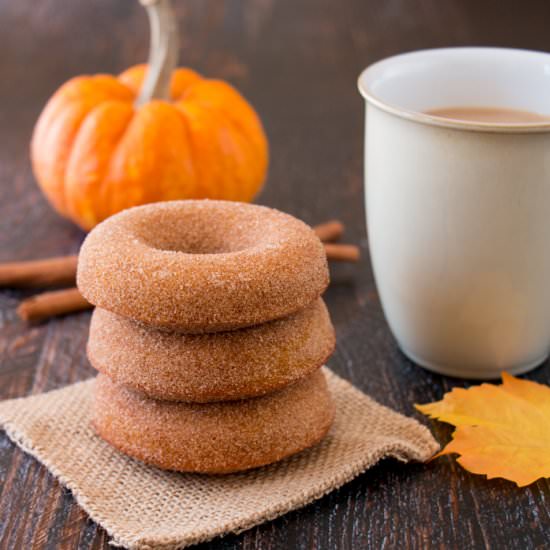 Pumpkin Spice Donuts