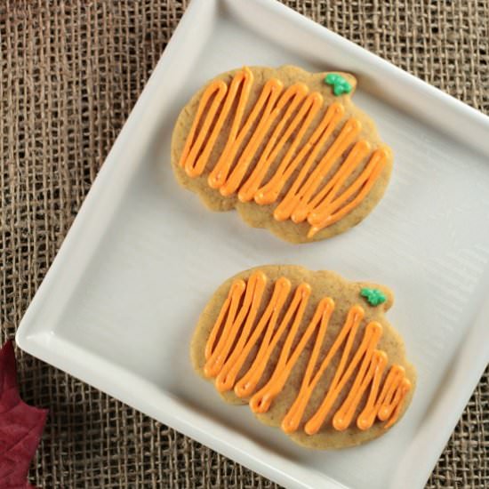 Pumpkin Spice Sugar Cookies