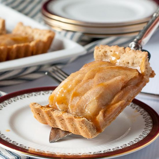 Gluten Free Cinnamon Pear Tart