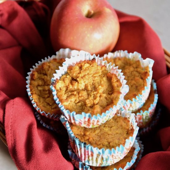 Paleo Pumpkin Apple Muffins