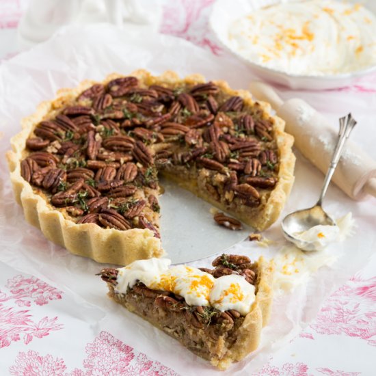 Mister Jamie Oliver’s Pecan Tarte