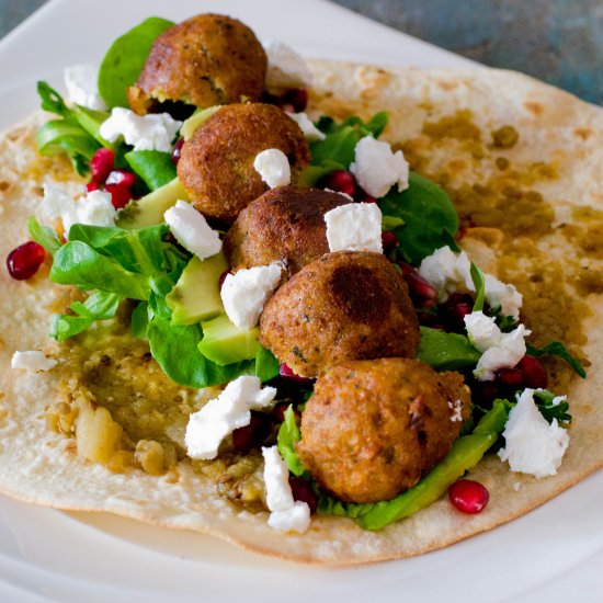 Arabian Falafel Wraps