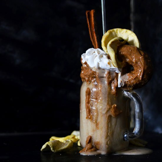 Caramel Apple Milkshake