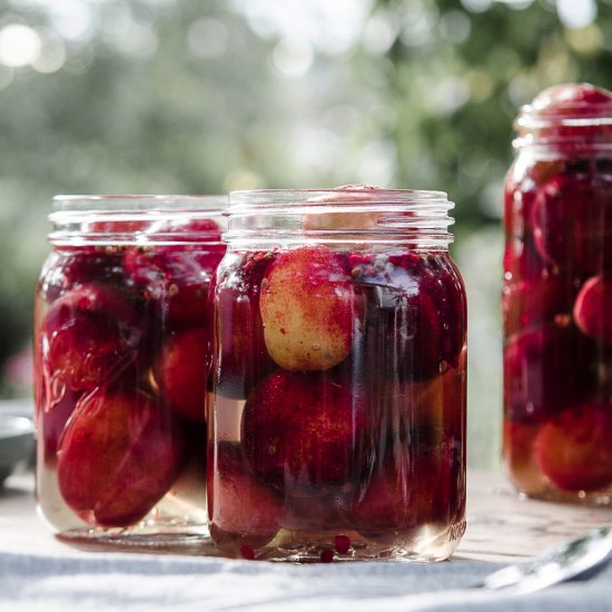 Canned Plums