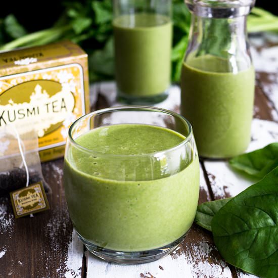 Black Tea Spinach Smoothie