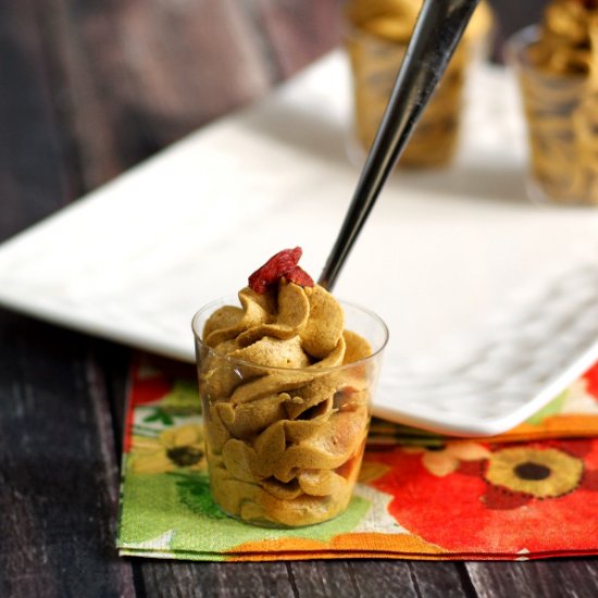 Pumpkin Spice Frosting Shots