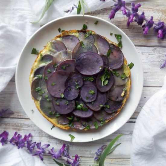 Purple Tortilla Española