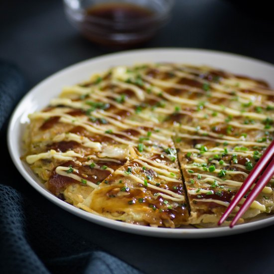 Vegetarian Okonomiyaki