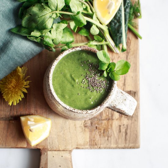 Wild Watercress Soup