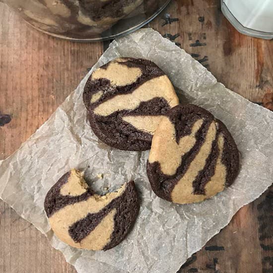 Chocolate Peanut Butter Cookies