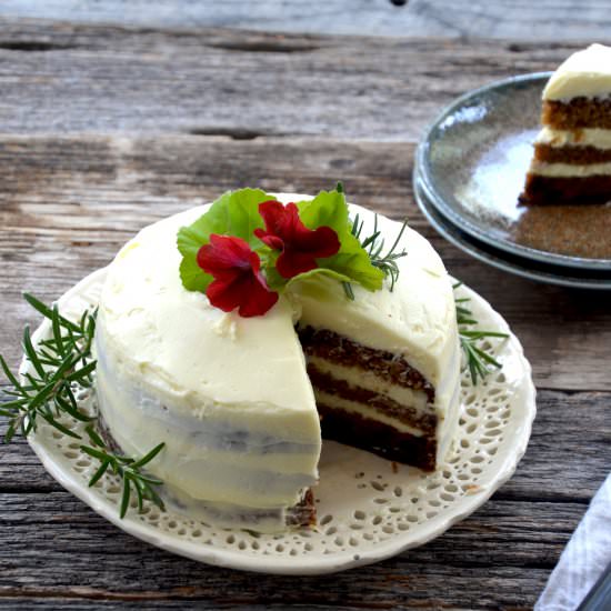 Spiced Olive Oil & Butternut Cake