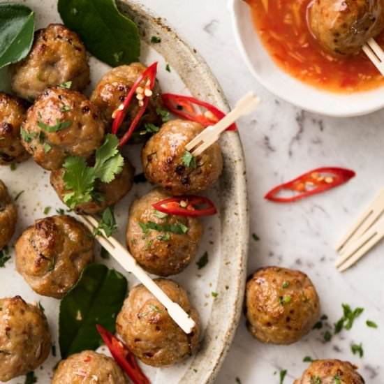 Thai Meatballs