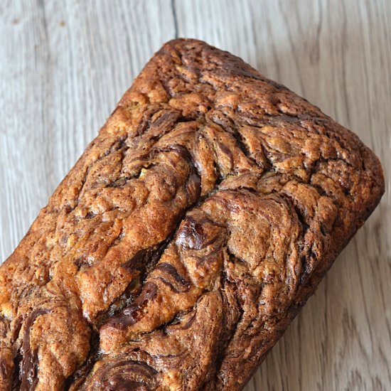 Banana Nutella Loaf