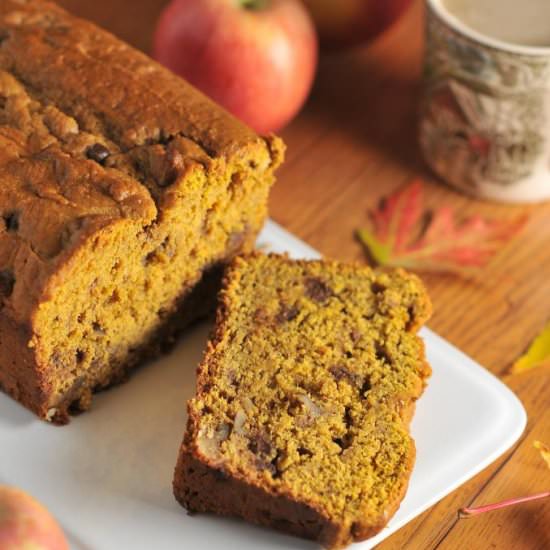 Walnut Pumpkin Spice Bread