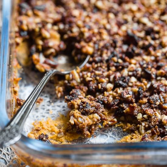 Healthy Sweet Potato Casserole