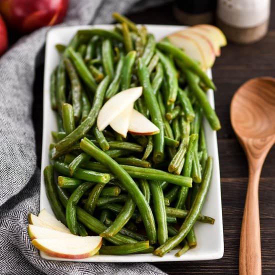 Apple Cider Green Beans