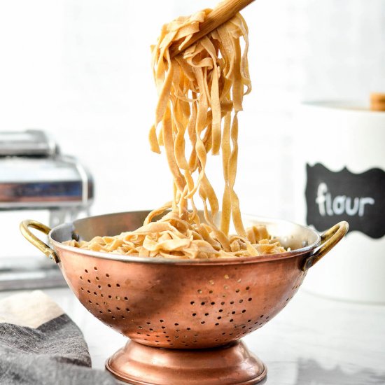 Homemade Whole Wheat Pasta