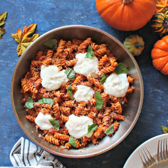 Pumpkin Marinara Pasta