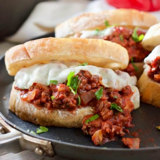 Sloppy Joes Italian Style