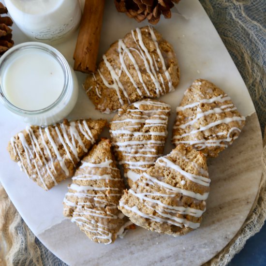 Maple Oat Scones