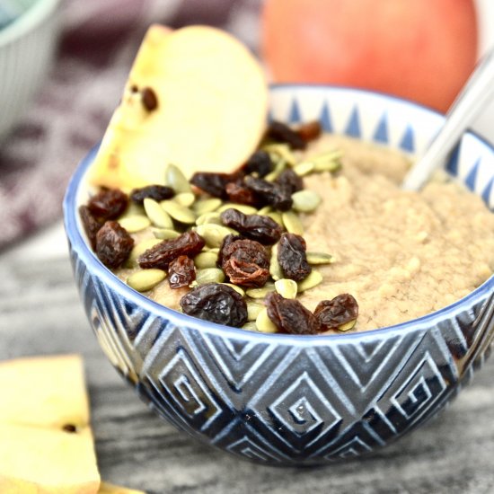 Paleo Caramel Apple Oatmeal