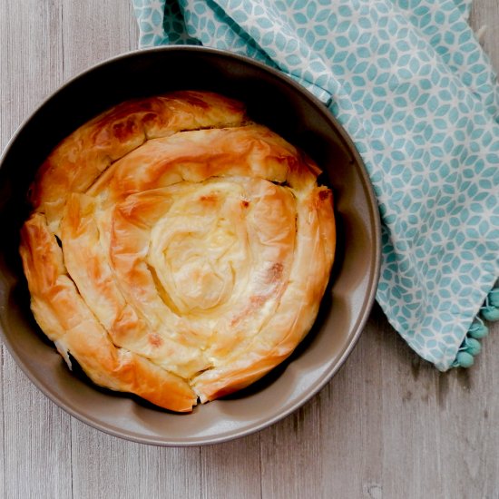 Feta Filo Pie