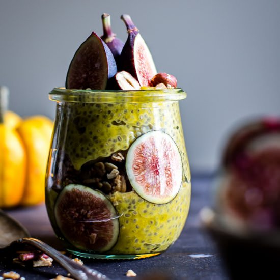 Pumpkin and Spice Chia Pudding