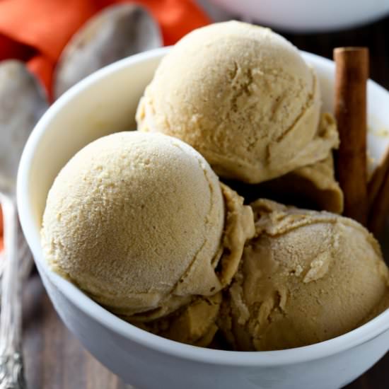 Pumpkin Latte Ice Cream