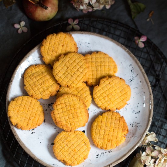 Pumpkin and Cream Cheese Cookies