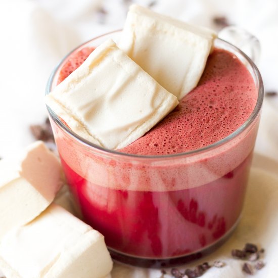 Healthy Sweet Beet Hot Chocolate