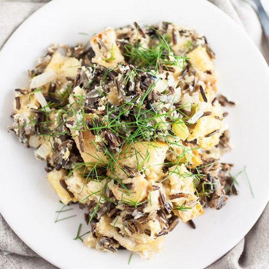 Wild Rice and Fennel Stuffing