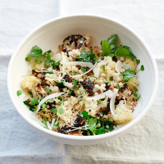 Charred Cauliflower Salad