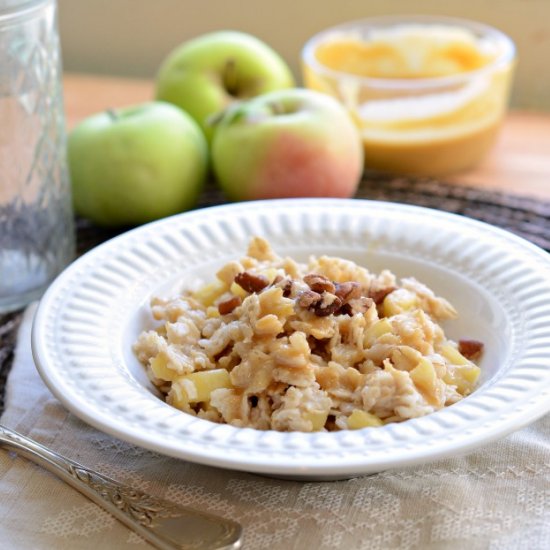 Caramel Apple Oatmeal