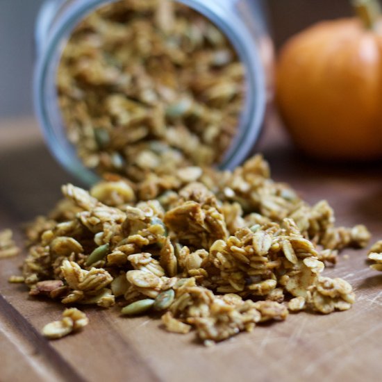 Pumpkin Spice Granola