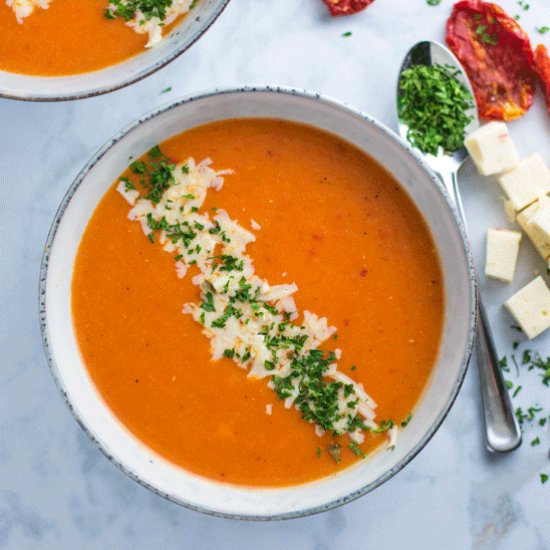 Roasted Red Pepper Soup