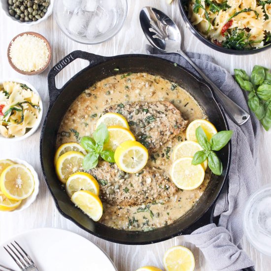 One-Skillet Chicken Piccata