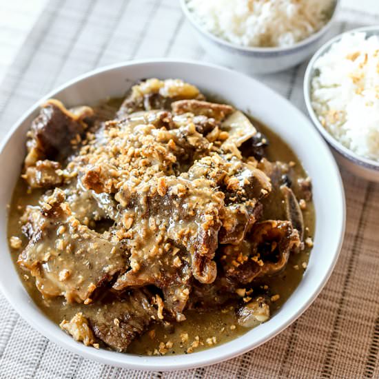 Copycat Jollibee Garlic Pepper Beef