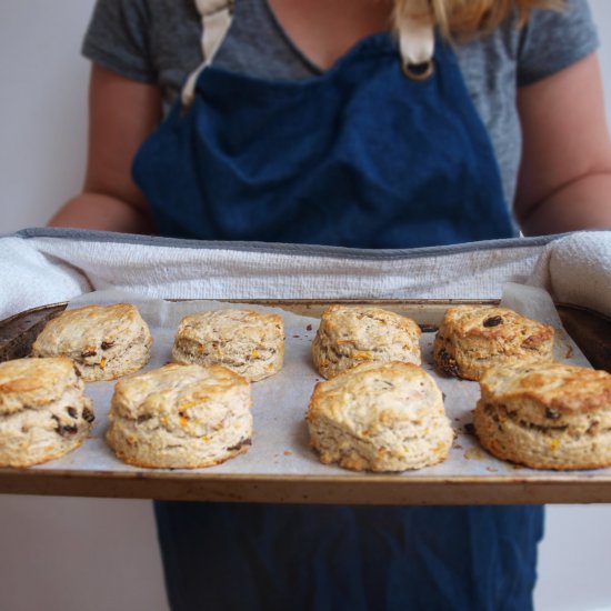 Owen’s Carrot Scones