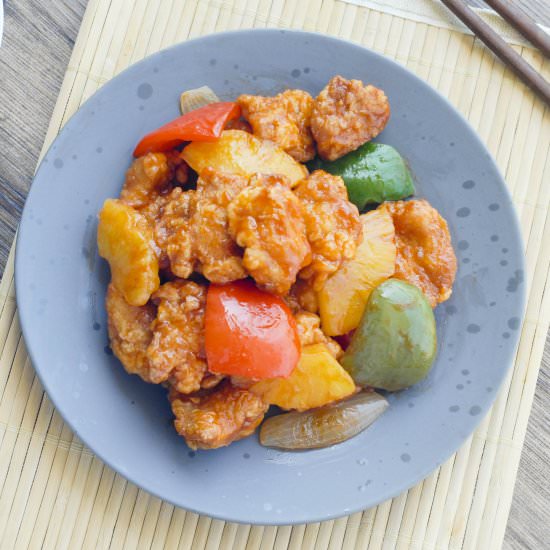 sweet and sour chicken