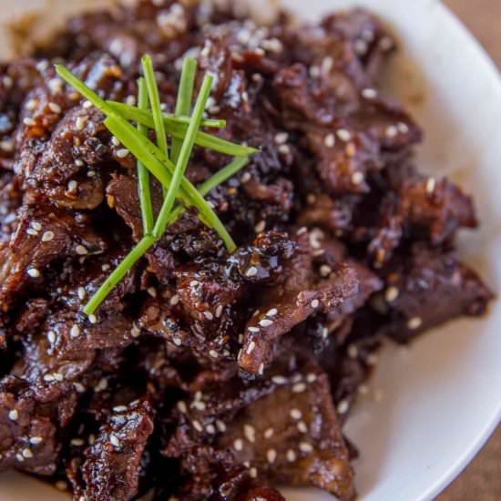 Crispy Orange Beef