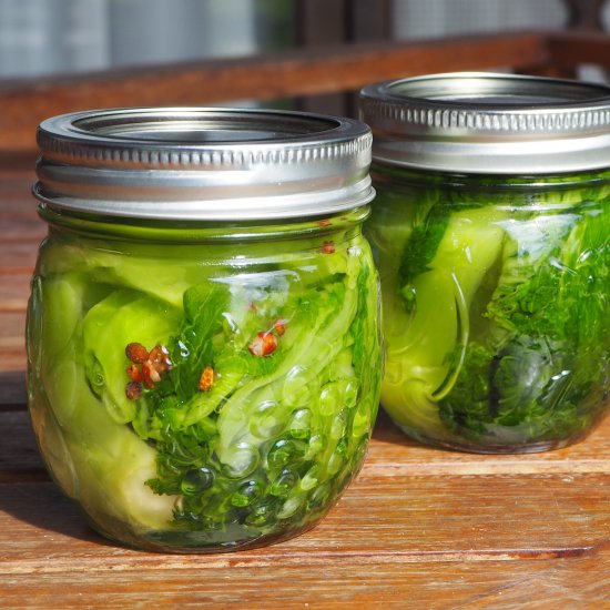 Pickled Chinese Mustard Greens