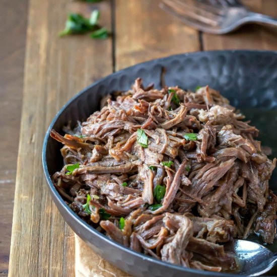 Crock Pot Mississippi Pot Roast