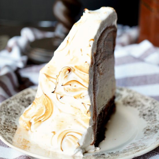 Chocolate Hazelnut Baked Alaska